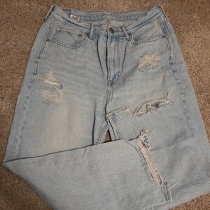 American Eagle Outfitters Light Blue Denim